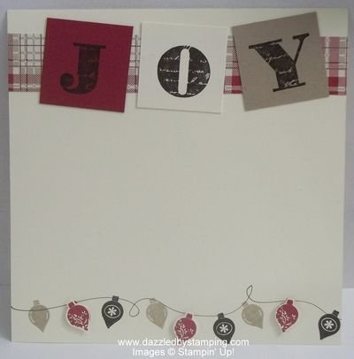 Morning Post JOY, Merry Minis fun!, www.dazzledbystamping.com