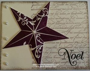 Christmas Star, www.dazzledbystamping.com