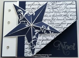 Christmas Star, www.dazzledbystamping.com