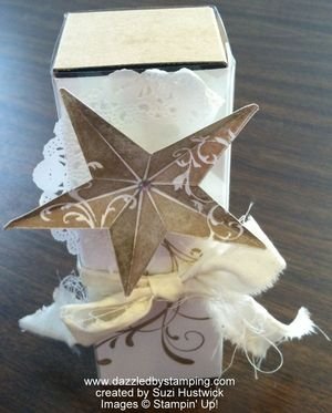 Tag a Bag Gift Boxes, Christmas Star, Everything Eleanor, created by Suzi Hustwick, www.dazzledbystamping.com