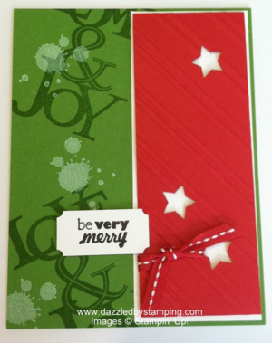 Love & Joy, Be Very Merry, Merry Minis Punch Pack, www.dazzledbystamping.com