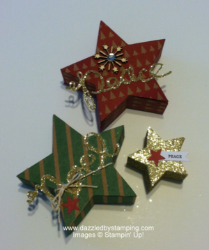 Many Merry Stars Kit, www.dazzledbystamping.com