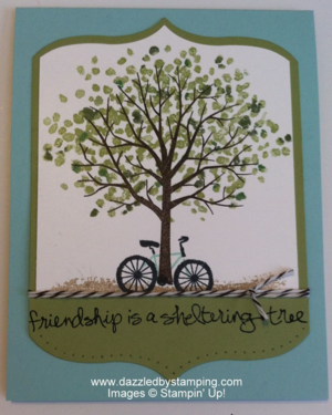 Sheltering Tree, www.dazzledbystamping.com