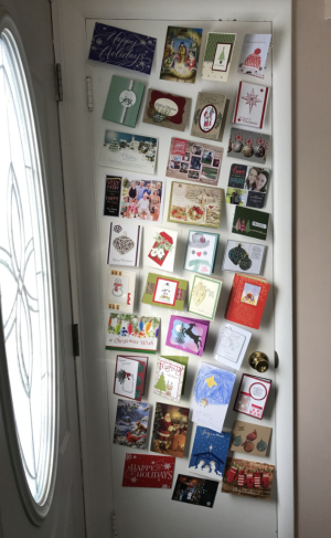 My Christmas Door 2016, created by friends & family :), www.dazzledbystamping.com