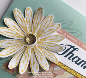 On Stage 2017 project, Delightful Daisy bundle, www.dazzledbystamping.com