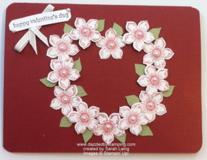 HAP Contest Card, created by Sarah Laing, www.dazzledbystamping.com