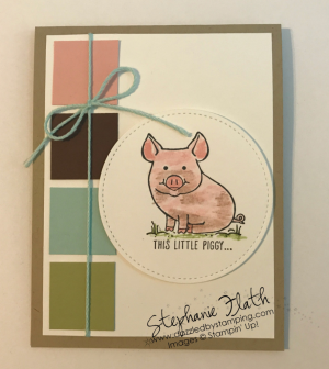 This Little Piggy, www.dazzledbystamping.com