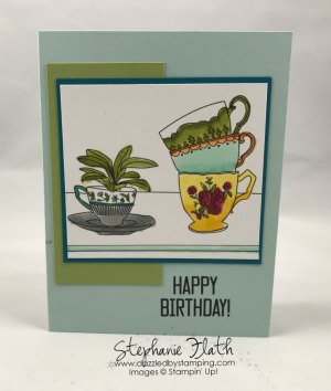 Just Add Color DSP, Stampin' Blends, www.dazzledbystamping.com