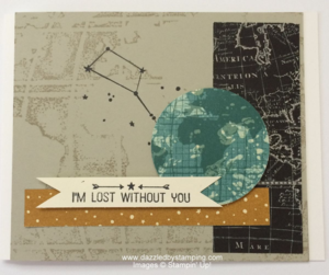 Going Global, Going Places DSP stack & World Traveler embossing folder, www.dazzledbystamping.com