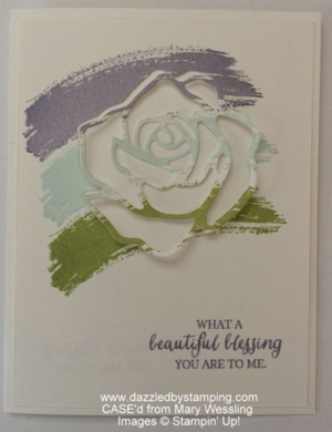 Rose Wonder bundle, CASE'd from Mary Wessling, www.dazzledbystamping.com