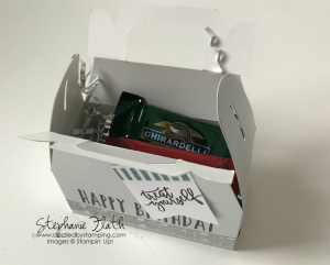 Perennial Birthday, Picture Perfect Birthday, Silver Mini Gable Boxes, Myths & Magic Washi Tape, www.dazzledbystamping.com