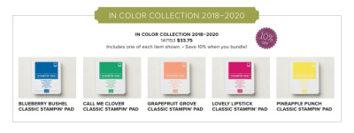 In Colors 2018-2020 bundle