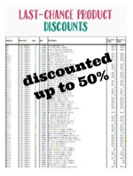 Discounted Retired List