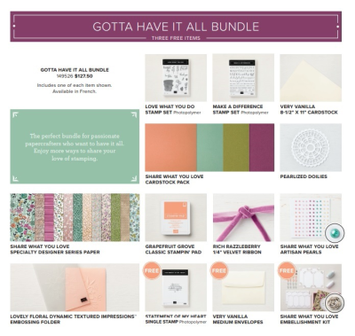 Gotta Have It All (Share What You Love Bundle)