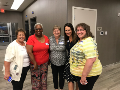 Arlene, Diane, Nadine, Shannon and Steph at the Grand Rapids Meet & Greet with Shannon West