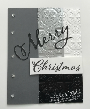 Merry Christmas to All Bundle, Tin Tile Dynamic Embossing Folder, www.dazzledbystamping.com