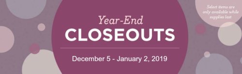 Year End Closeout