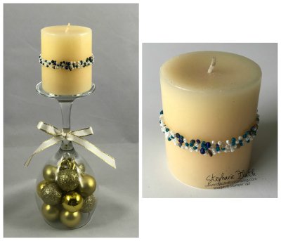 Candle collage