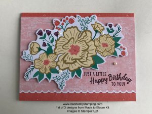Made to Bloom All-Inclusive Card Kit, www.dazzledbystamping.com