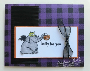 Trick or Tweet, Buffalo Check, www.dazzledbystamping.com