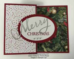 Merry Christmas to All bundle, swap created by Tandra Boyer, www.dazzledbystamping.com