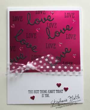 Well Said bundle, SAB Foil Sheets, www.dazzledbystamping.com