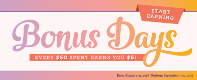Spend $50 now; earn $5 for later!