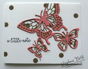 Butterfly Beauty Thinlits, www.dazzledbystamping.com
