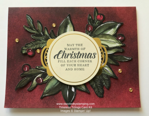 Timeless Tidings Project Kit, www.dazzledbystamping.com