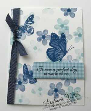 Butterfly Wishes, Stitched Rectangles Dies, www.dazzledbystamping.com