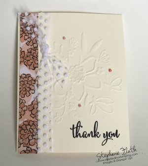 Share What You Love Specialty DSP & Lovely Floral Embossing Folder, www.dazzledbystamping.com
