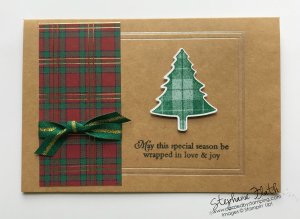Magnolia Lane Cards & Envelopes, Perfect Plaid bundle, www.dazzledbystamping.com