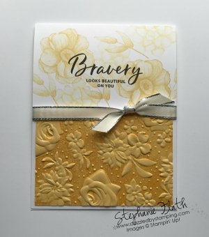 Painted Seasons, More Than Words, Country Floral folder, www.dazzledbystamping.com