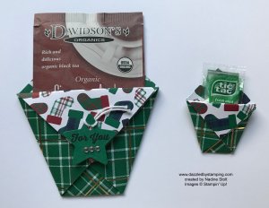 Wrapped in Plaid Suite, created by Nadine Stolt, www.dazzledbystamping.com