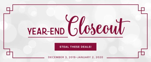 Click to view all Year End Closeouts