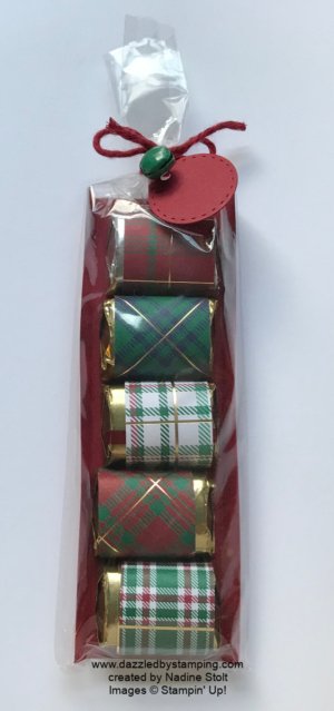 Wrapped in Plaid Suite, created by Nadine Stolt, www.dazzledbystamping.com