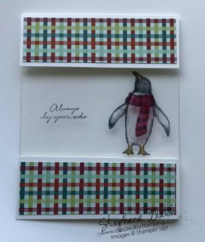 Playful Penguins, Come to Gather DSP, www.dazzledbystamping.com