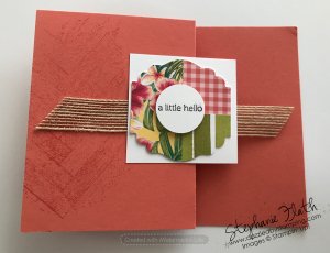 Itty Bitty Greetings, Tropical Oasis, Painted Poppies & Subtles Collection DSP, www.dazzledbystamping.com