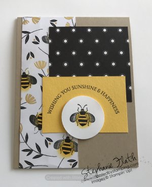 Honey Bee, Golden Honey Specialty DSP (SAB), www.dazzledbystamping.com