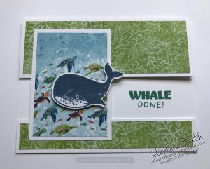 Whale Done bundle, Whale of a Time DSP, www.dazzledbystamping.com