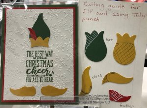 Christmas Means More, Tulip Builder punch, created by Jamie Sales, www.dazzledbystamping.com
