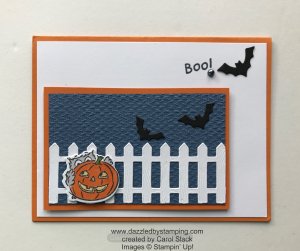 Halloween swap, created by Carol Slack, www.dazzledbystamping.com