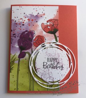 Peaceful Moments, Painted Poppies bundle, www.dazzledbystamping.com