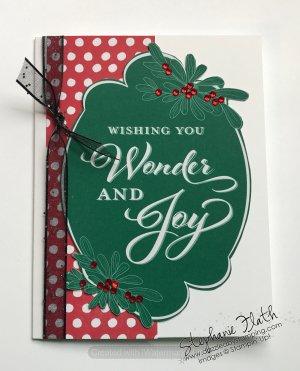 Wonder of the Season Memories & More Cards, www.dazzledbystamping.com