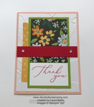 Heal Your Heart, Flower & Field DSP (SAB), created by Laura Barto, www.dazzledbystamping.com