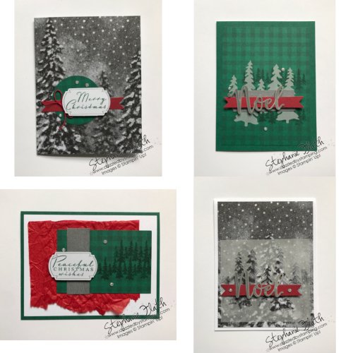 Peaceful Christmas collage, www.dazzledbystamping.com