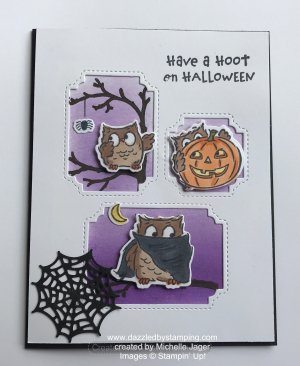 Have a Hoot, swap by Michelle Jager, www.dazzledbystamping.com