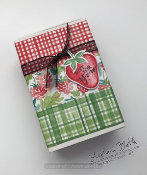 Sweet Strawberry bundle, Berry Delightful DSP (SAB), Love You Always Treat Boxes, www.dazzledbystamping.com, www.dazzledbystamping.com