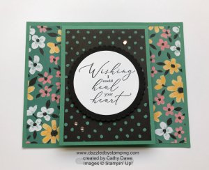 Heal Your Heart, Flower & Field DSP (SAB), created by Laura Barto, www.dazzledbystamping.com