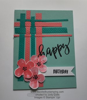 Pretty Perennials, created by Judy Cole, www.dazzledbystamping.com